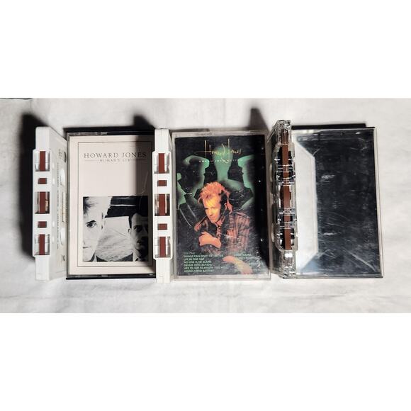Howard Jones Vintage Cassette Lot of 3 Tested (80's) Pre-owned - Picture 4 of 5